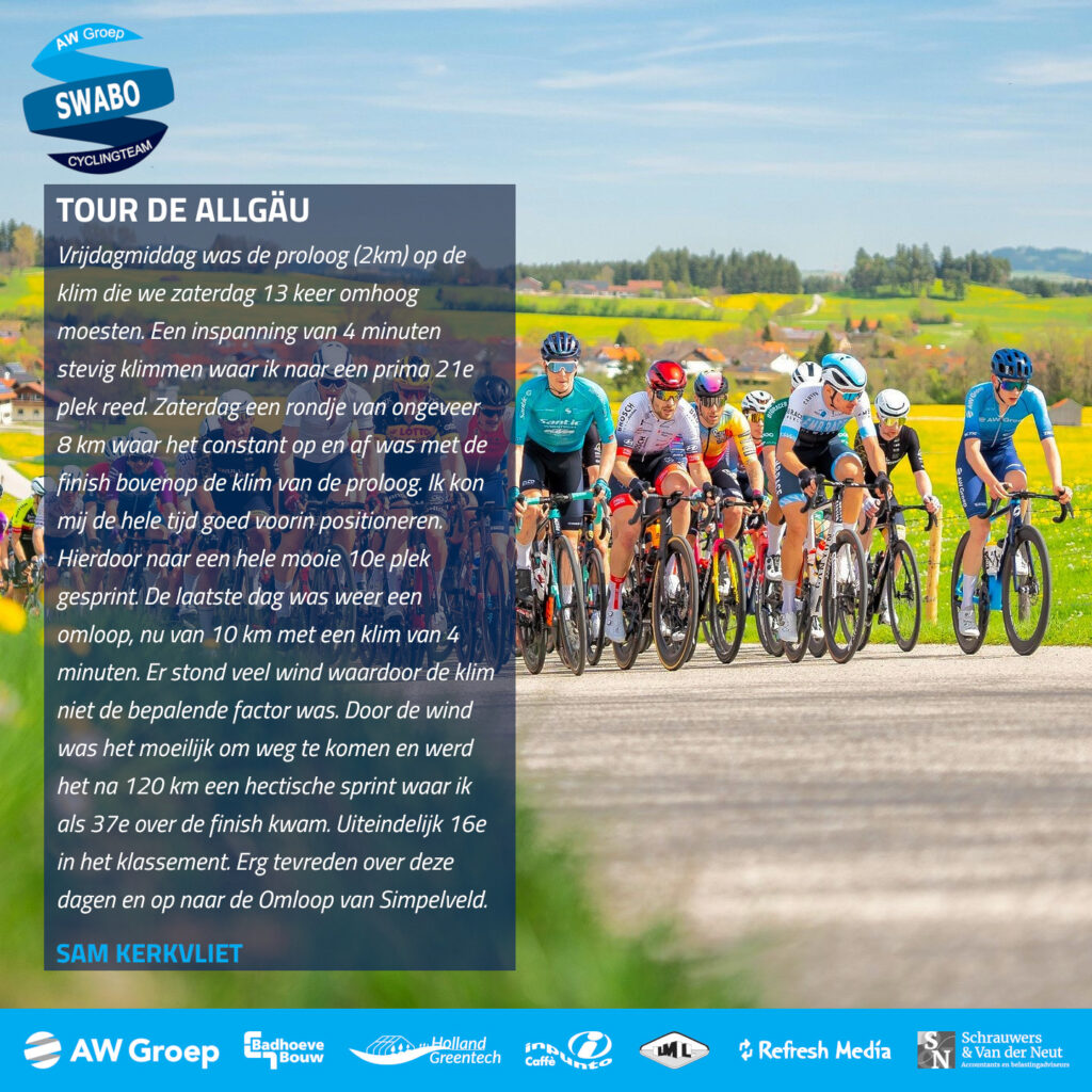 VERSLAG: TOUR DE ALLGÄU