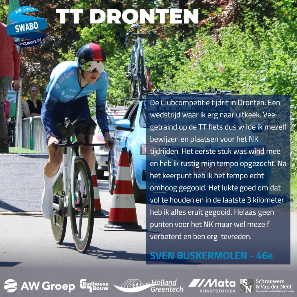VERSLAG: TT DRONTEN