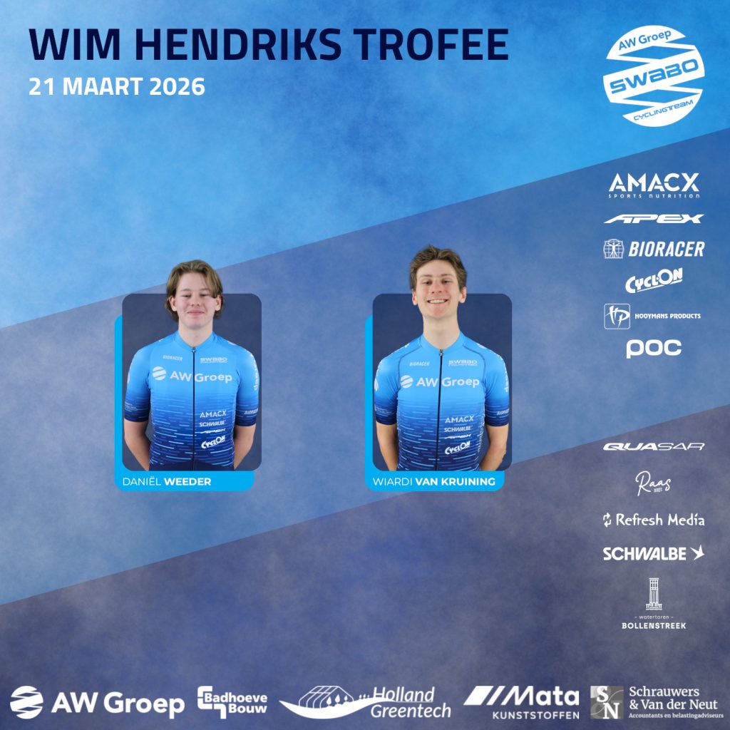 LINE-UP: WIM HENDRIKS TROFEE & ZUIDKEMPENSE PIJL